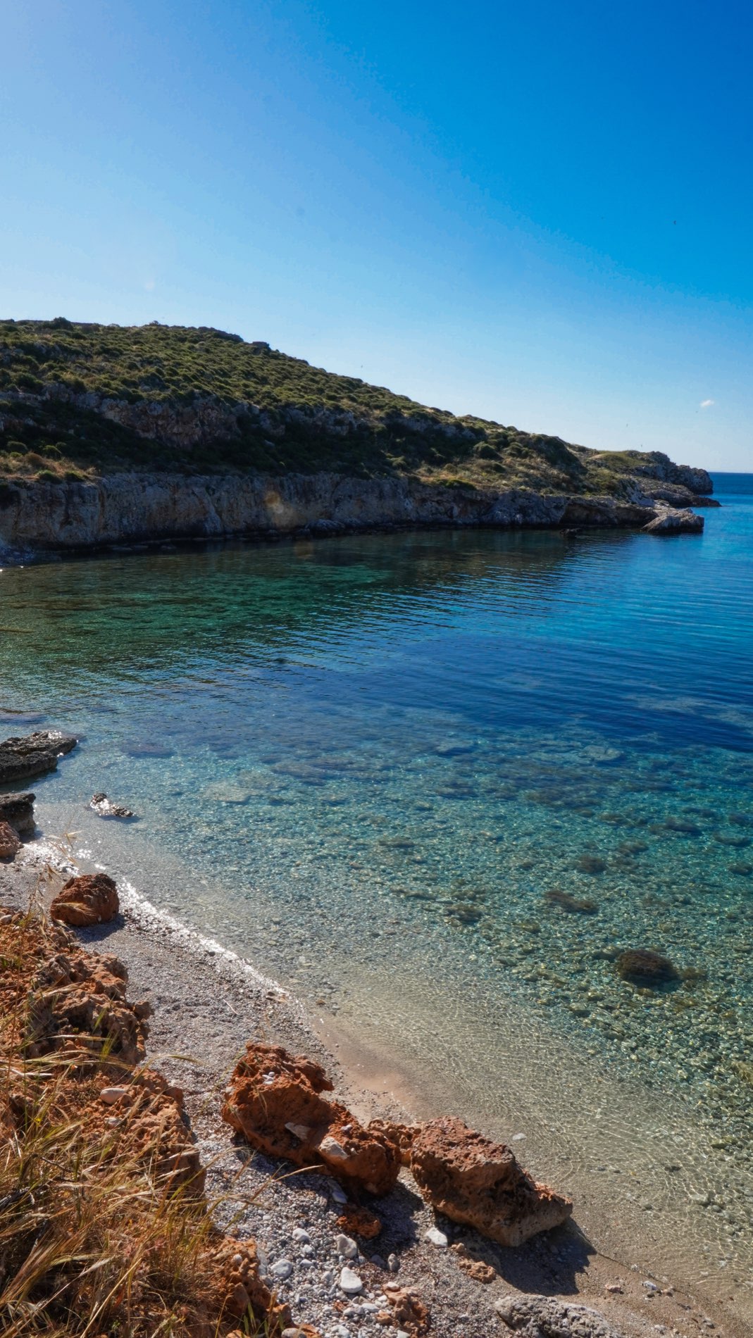 La baia di Cala Pirreca